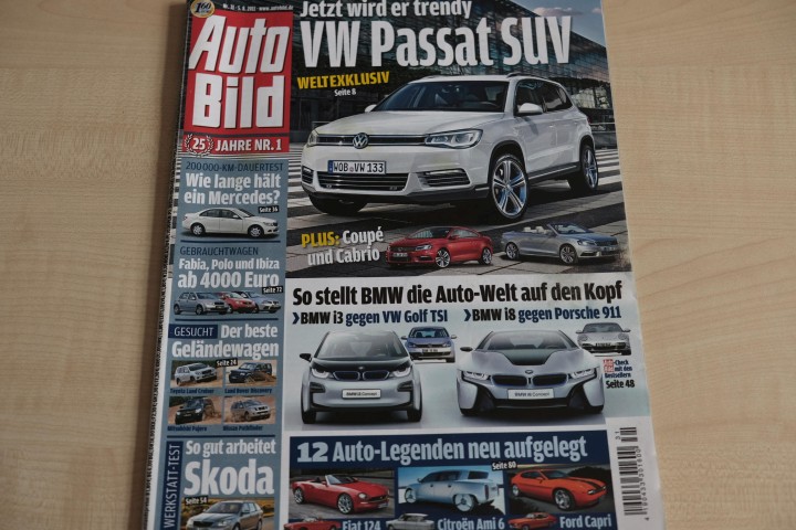 Deckblatt Auto Bild (31/2011)